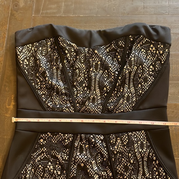 ECLIPSE - Holiday Dress - Bodycon Corset look - Sparkles - Picture 3 of 5